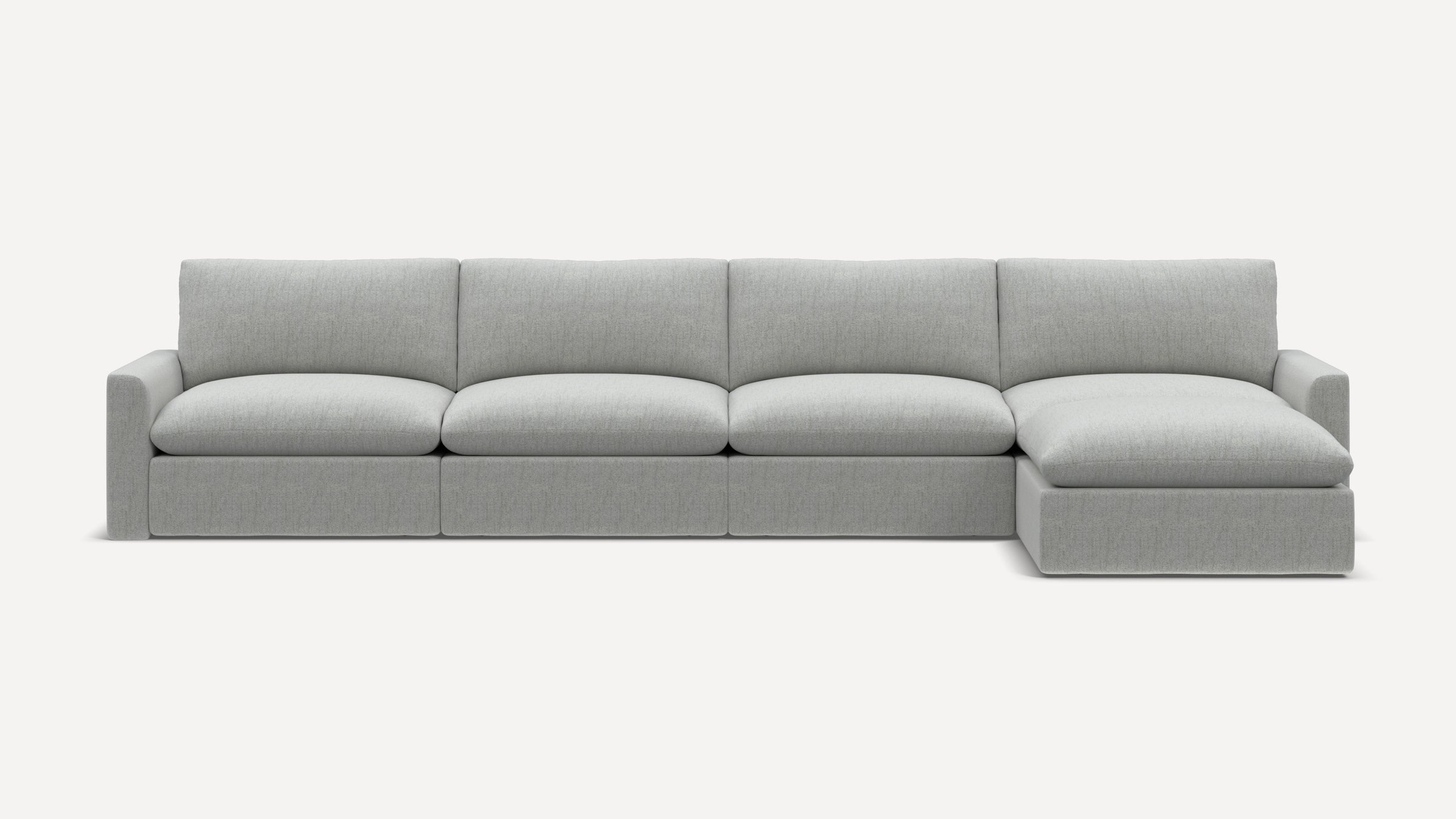 Russet 5-Piece Reversible Chaise Sectional