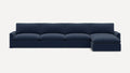 Russet 5-Piece Reversible Chaise Sectional