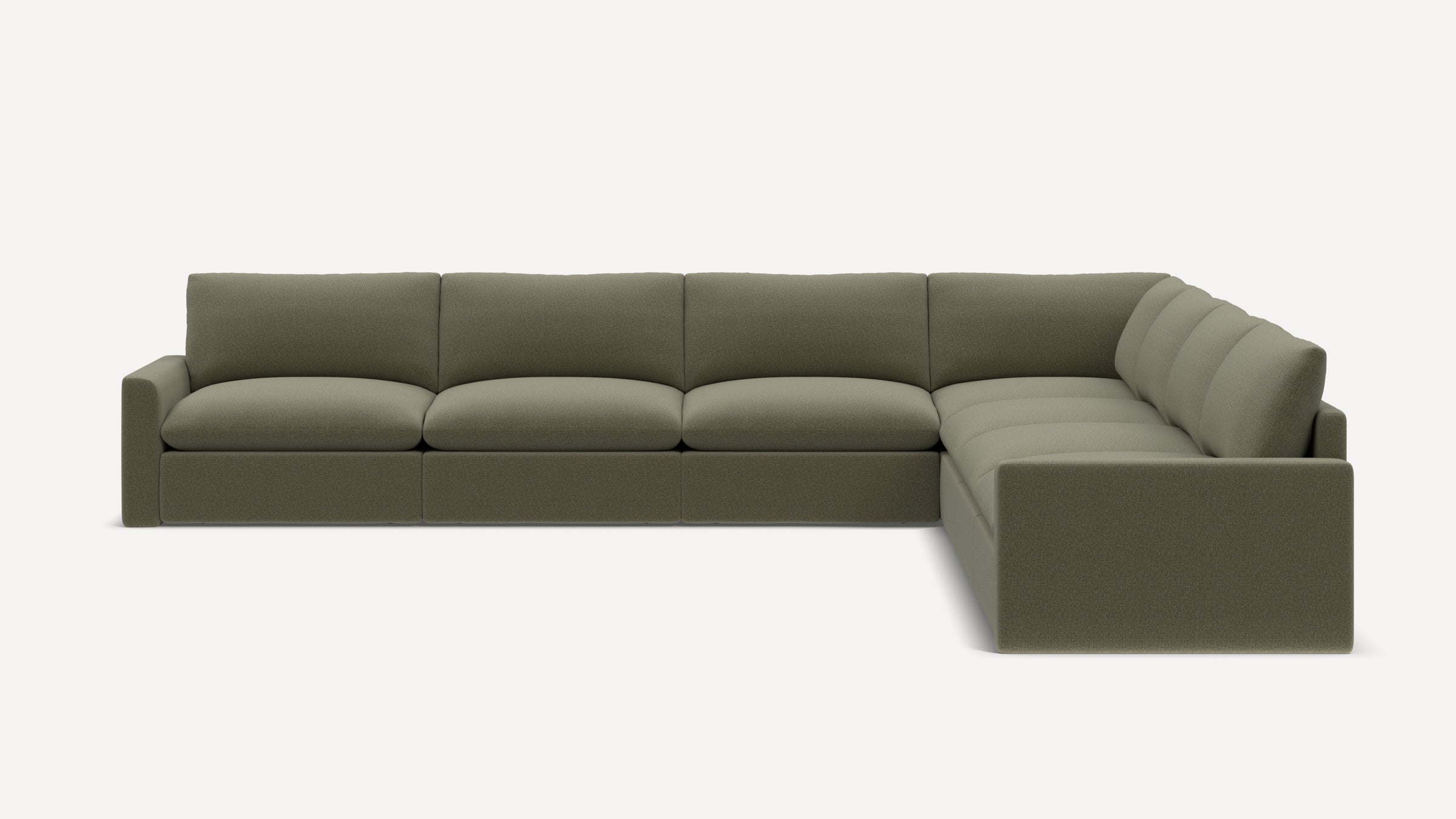 Russet 7-Piece Corner Sectional