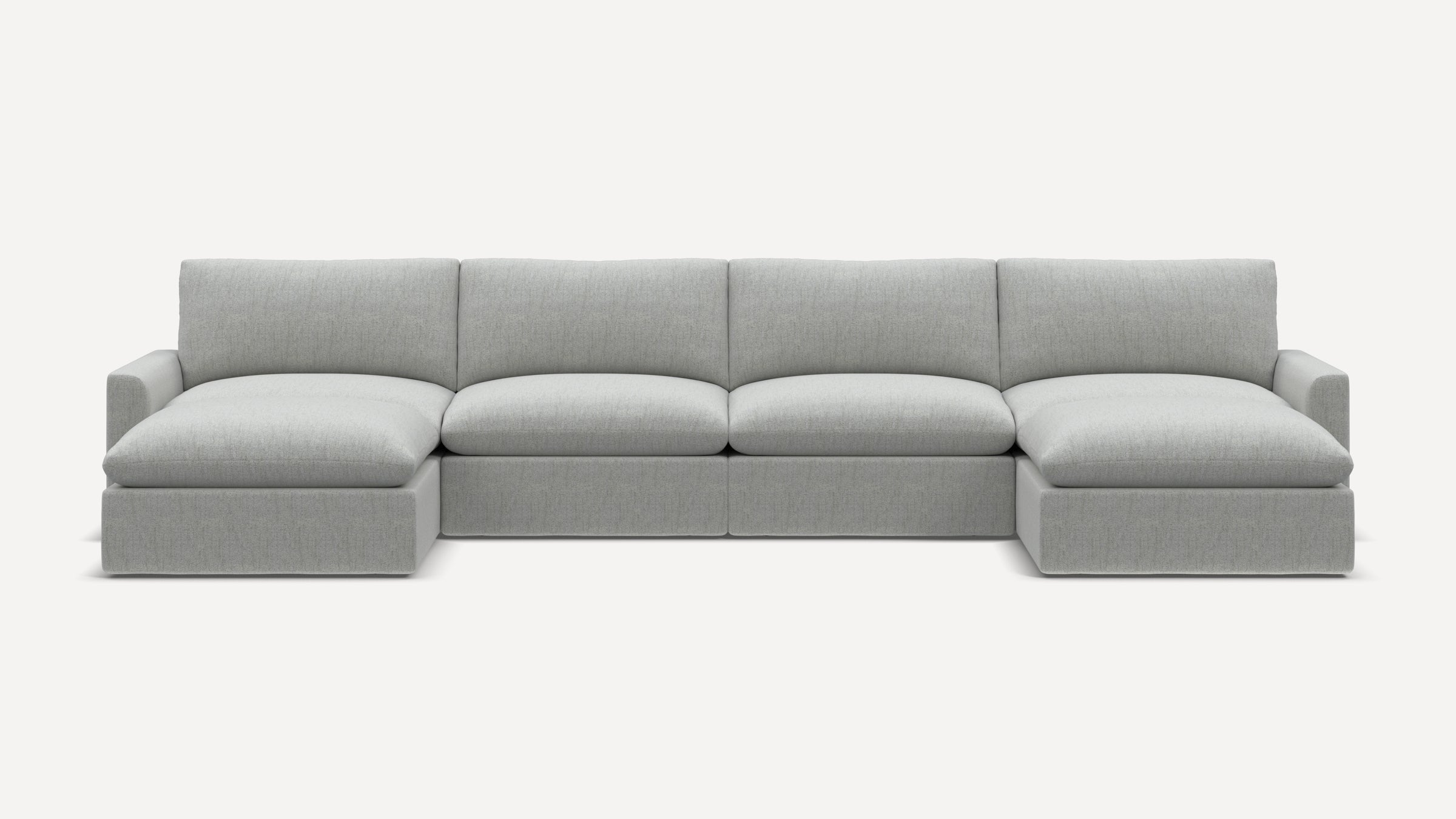 Russet 6-Piece U-Sectional