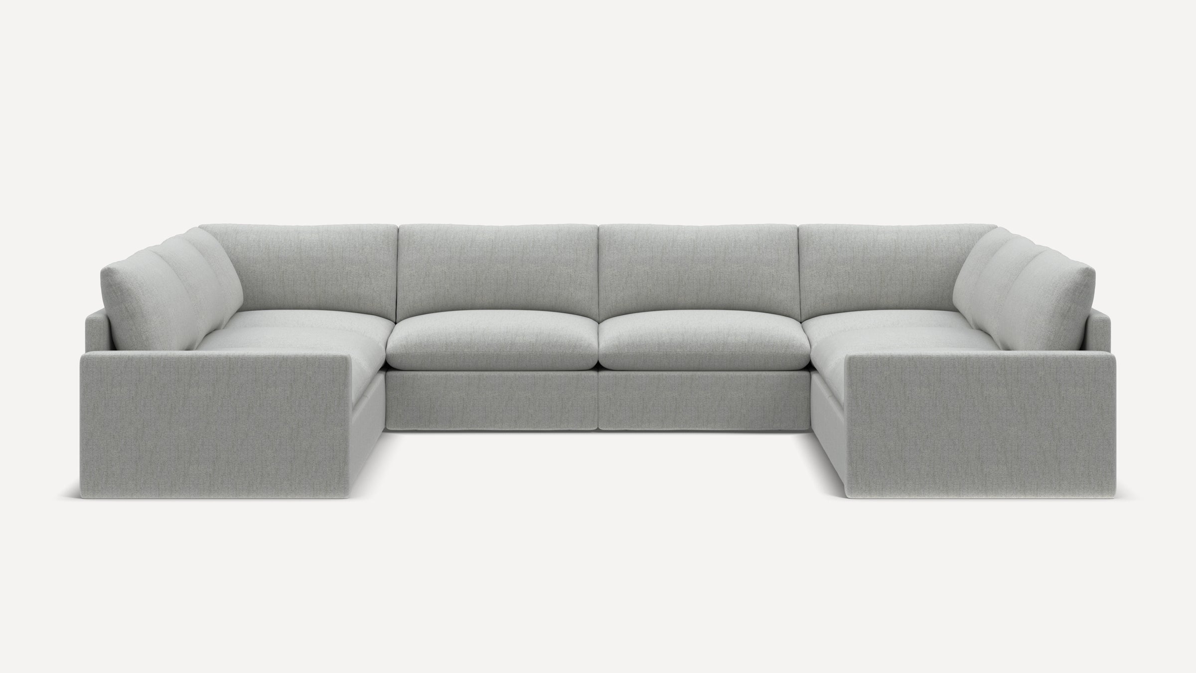 Russet 8-Piece U-Sectional