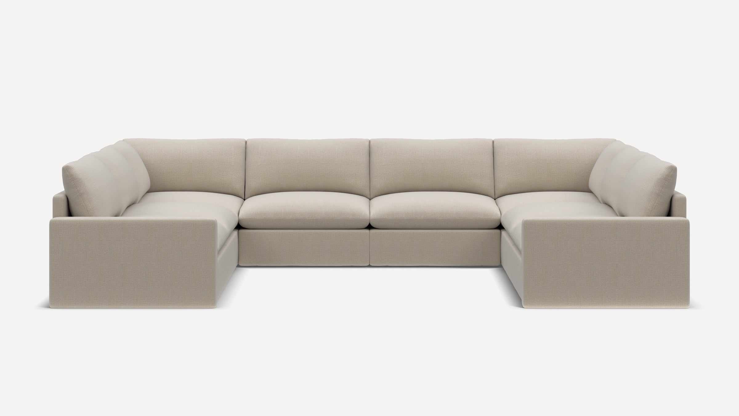 Russet 8-Piece U-Sectional