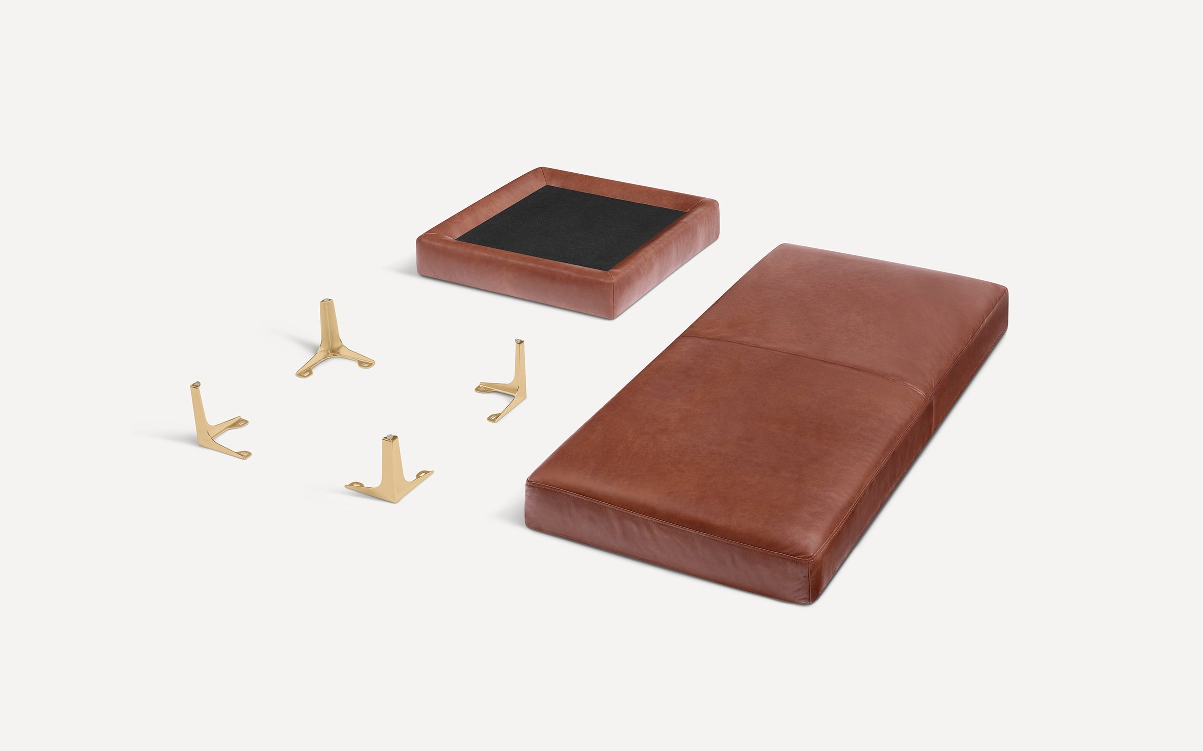 Nomad Leather Chaise