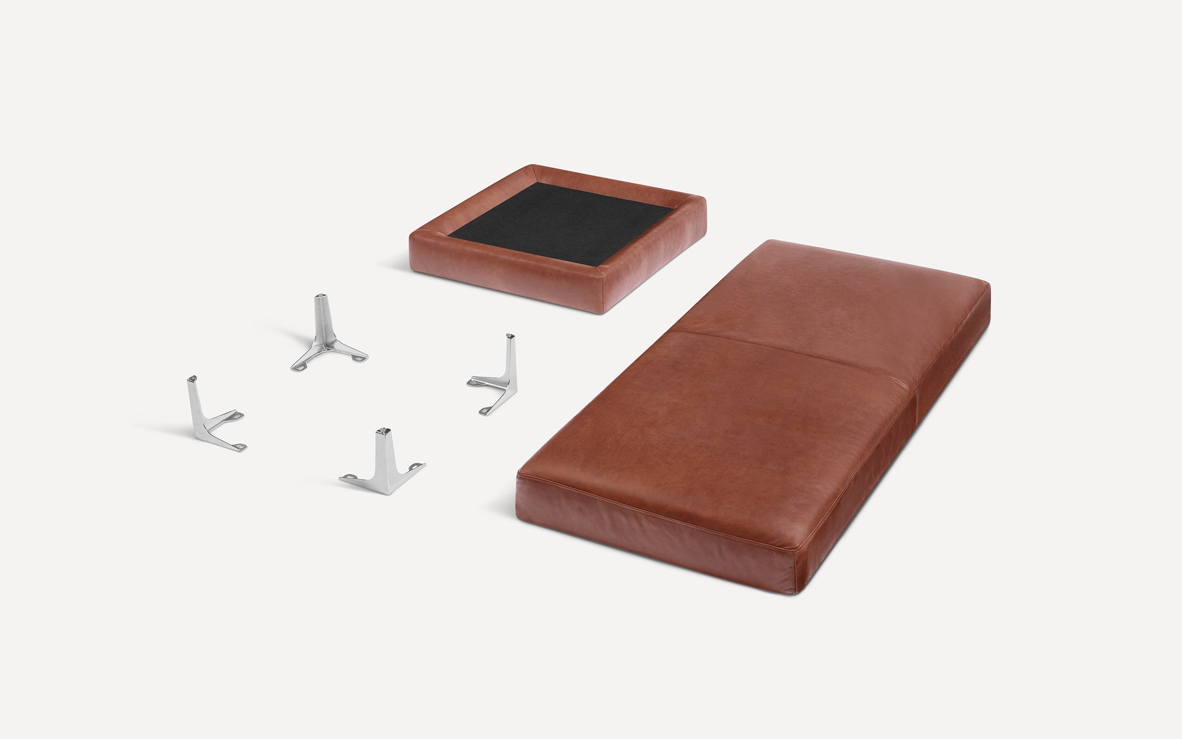 Nomad Leather Chaise
