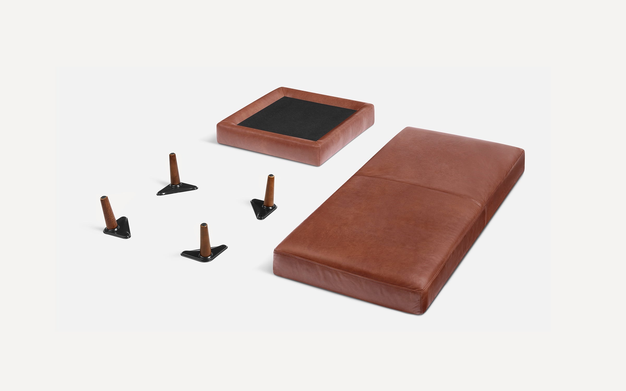 Nomad Leather Chaise