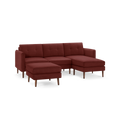 ZZZ-Nomad Sofa Sectional with Ottoman