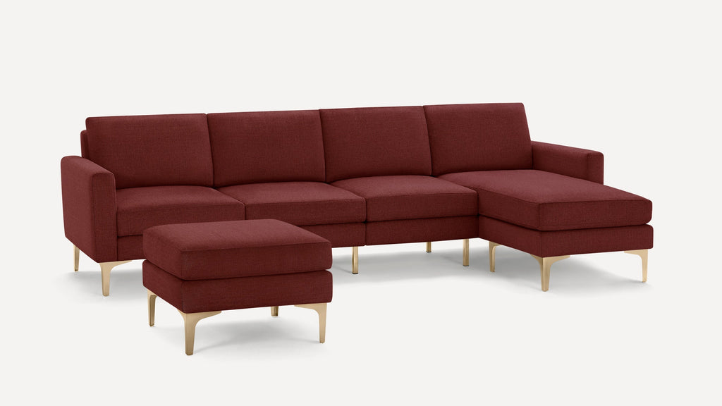Nomad King Sectional with Ottoman