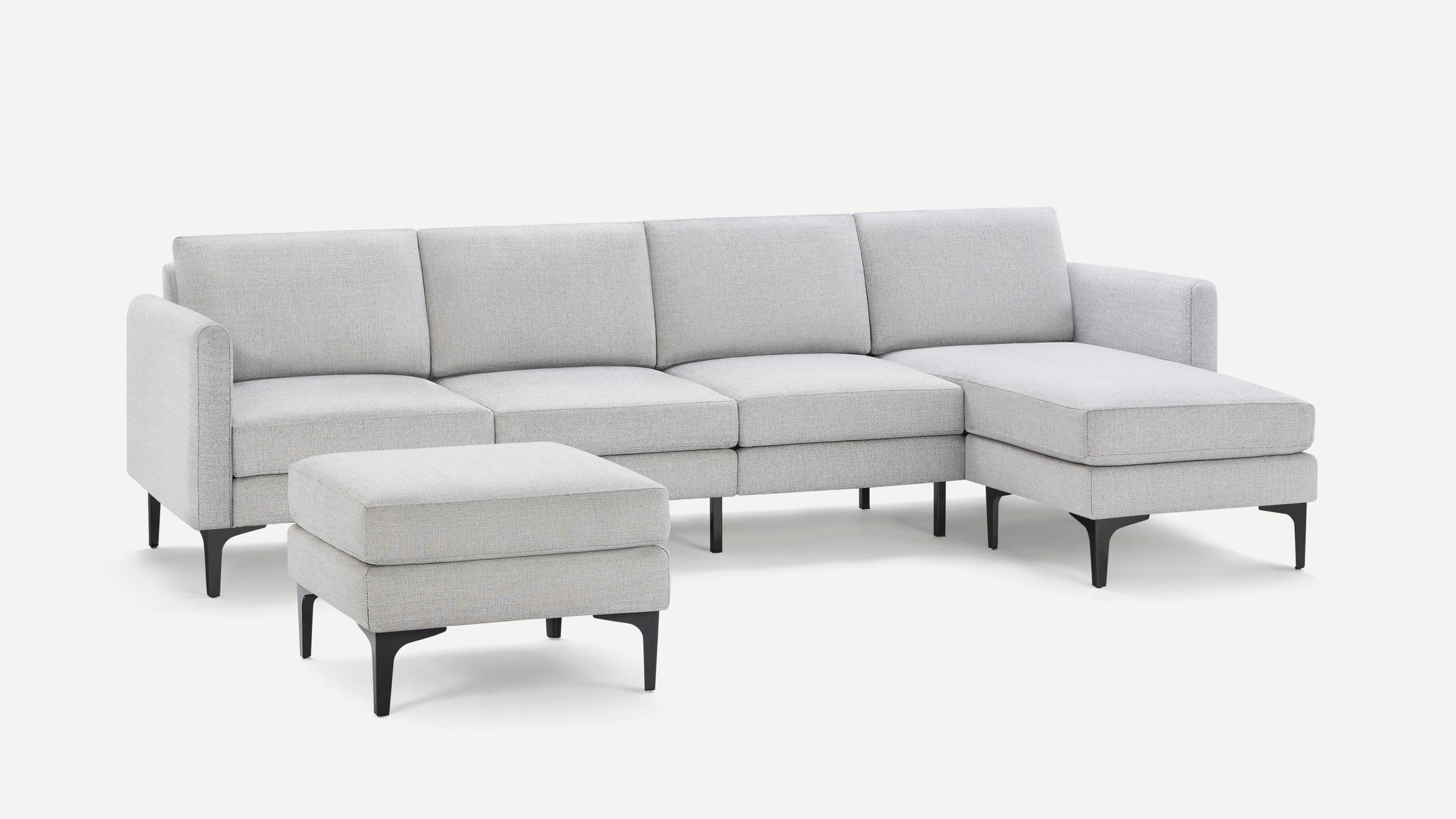Nomad King Sectional with Ottoman