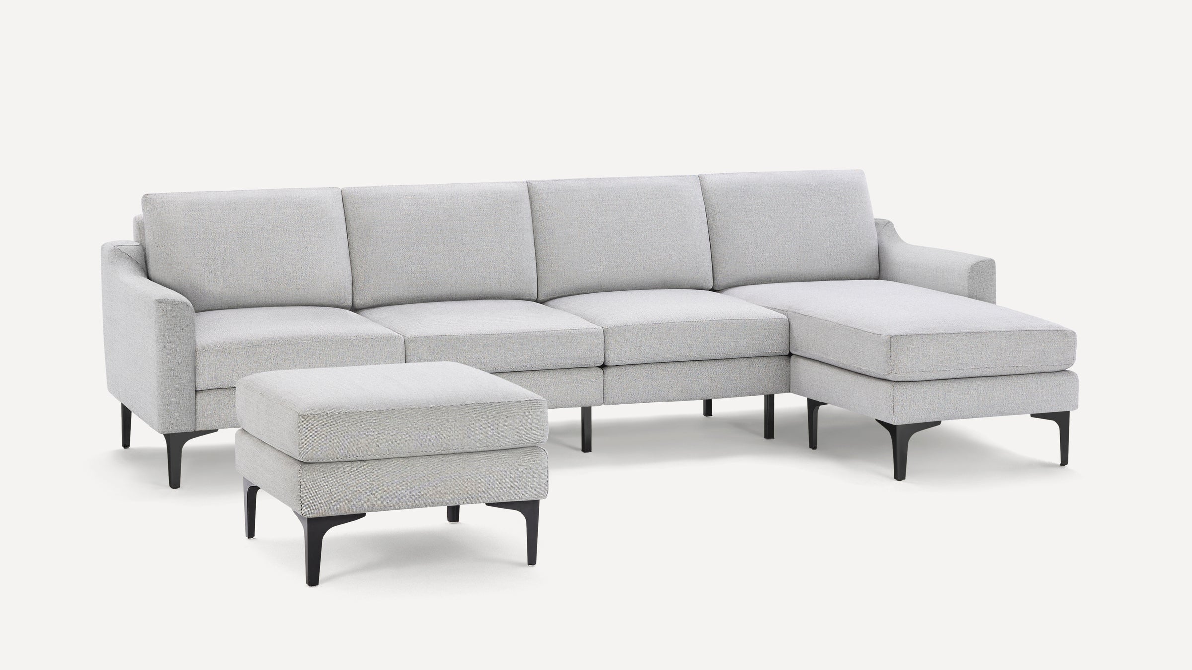 Nomad King Sectional with Ottoman