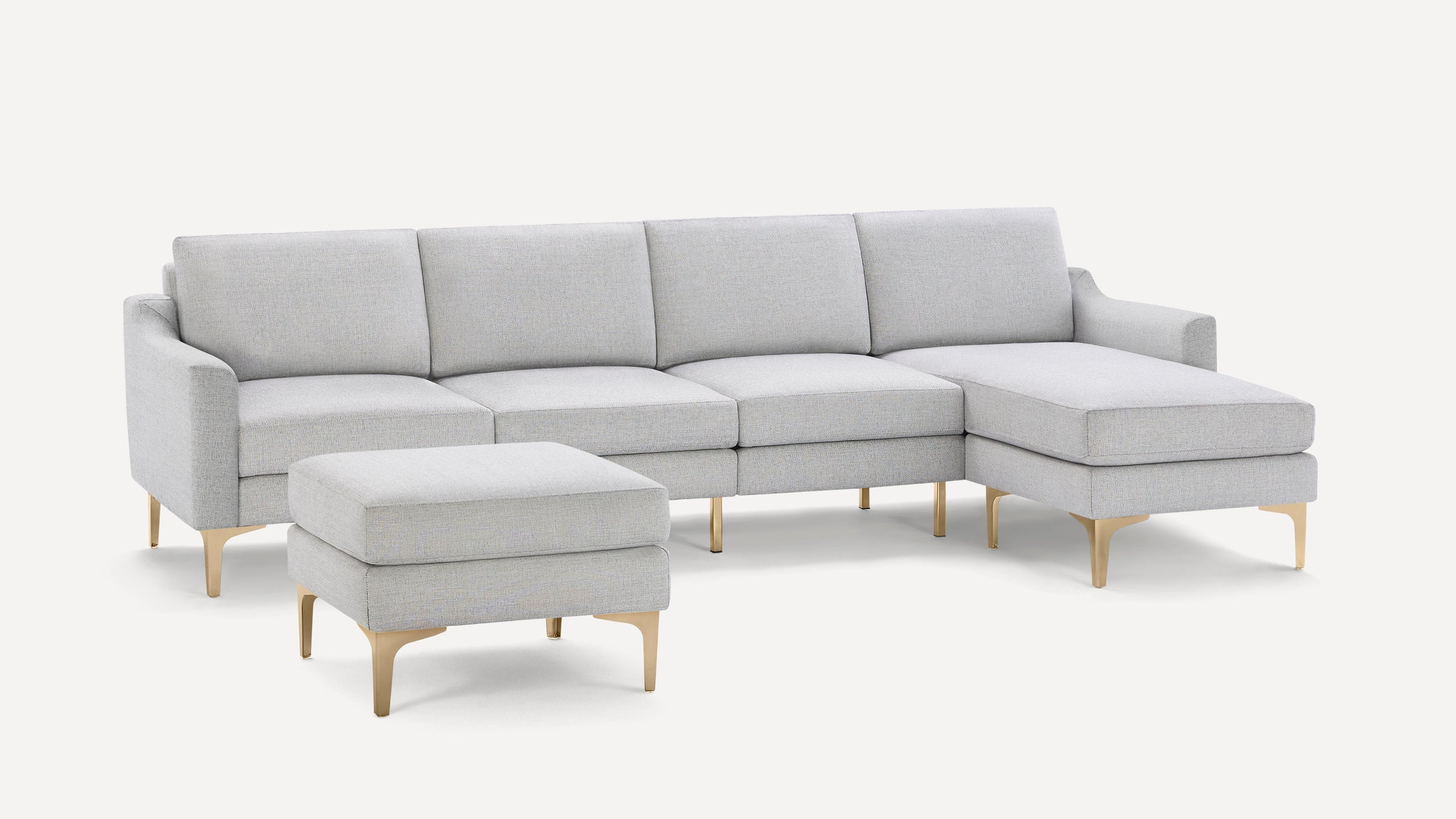 Nomad King Sectional with Ottoman