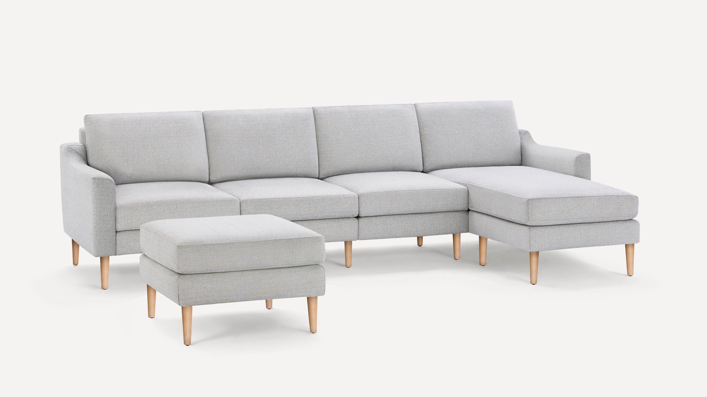 Nomad King Sectional with Ottoman