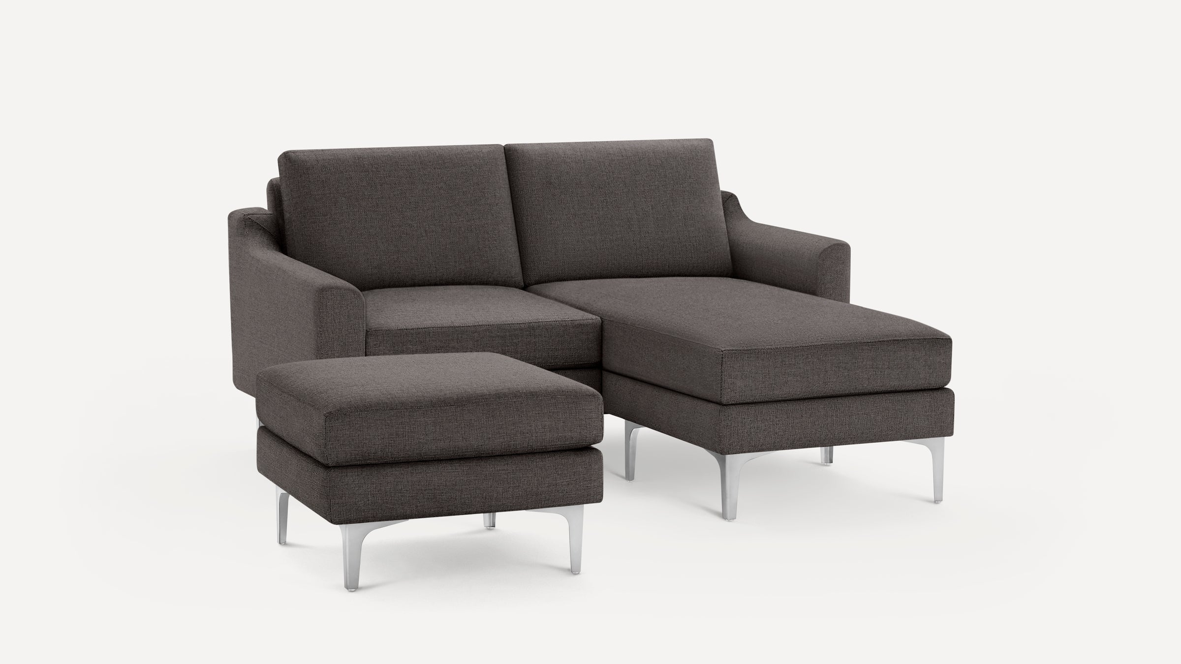 Nomad Loveseat with Chaise and Ottoman