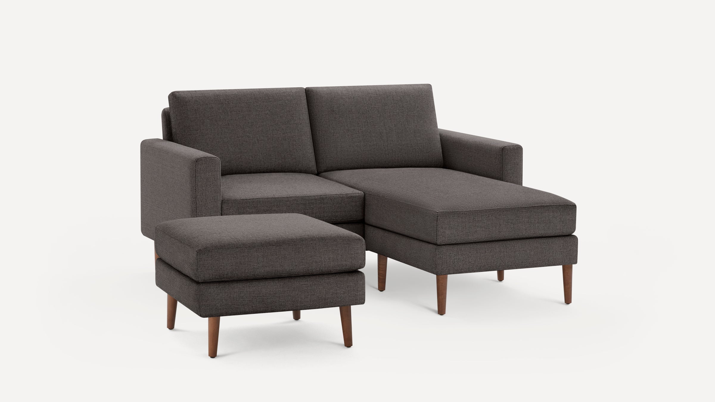 Nomad Loveseat with Chaise and Ottoman