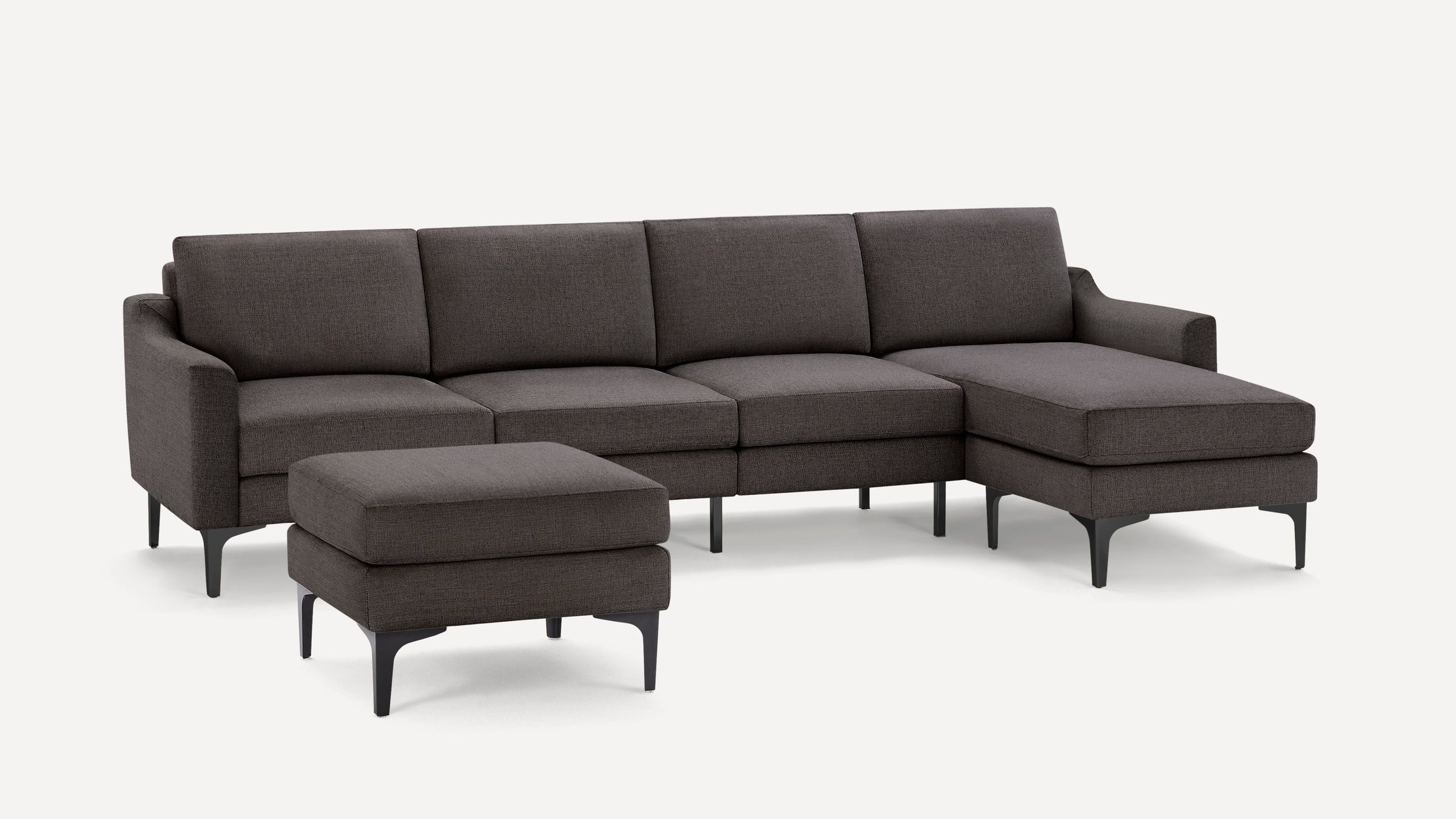 Nomad King Sectional with Ottoman