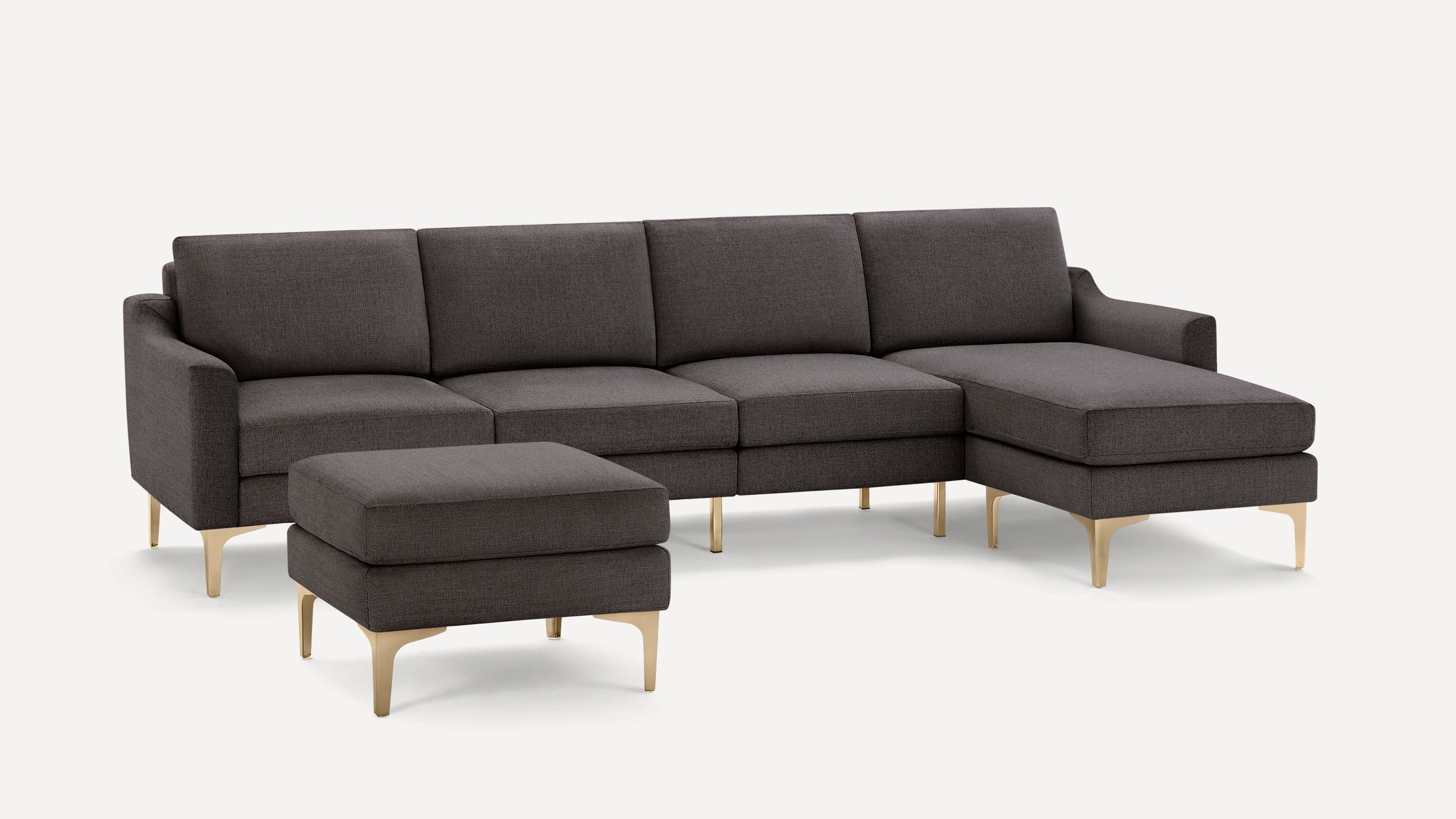 Nomad King Sectional with Ottoman