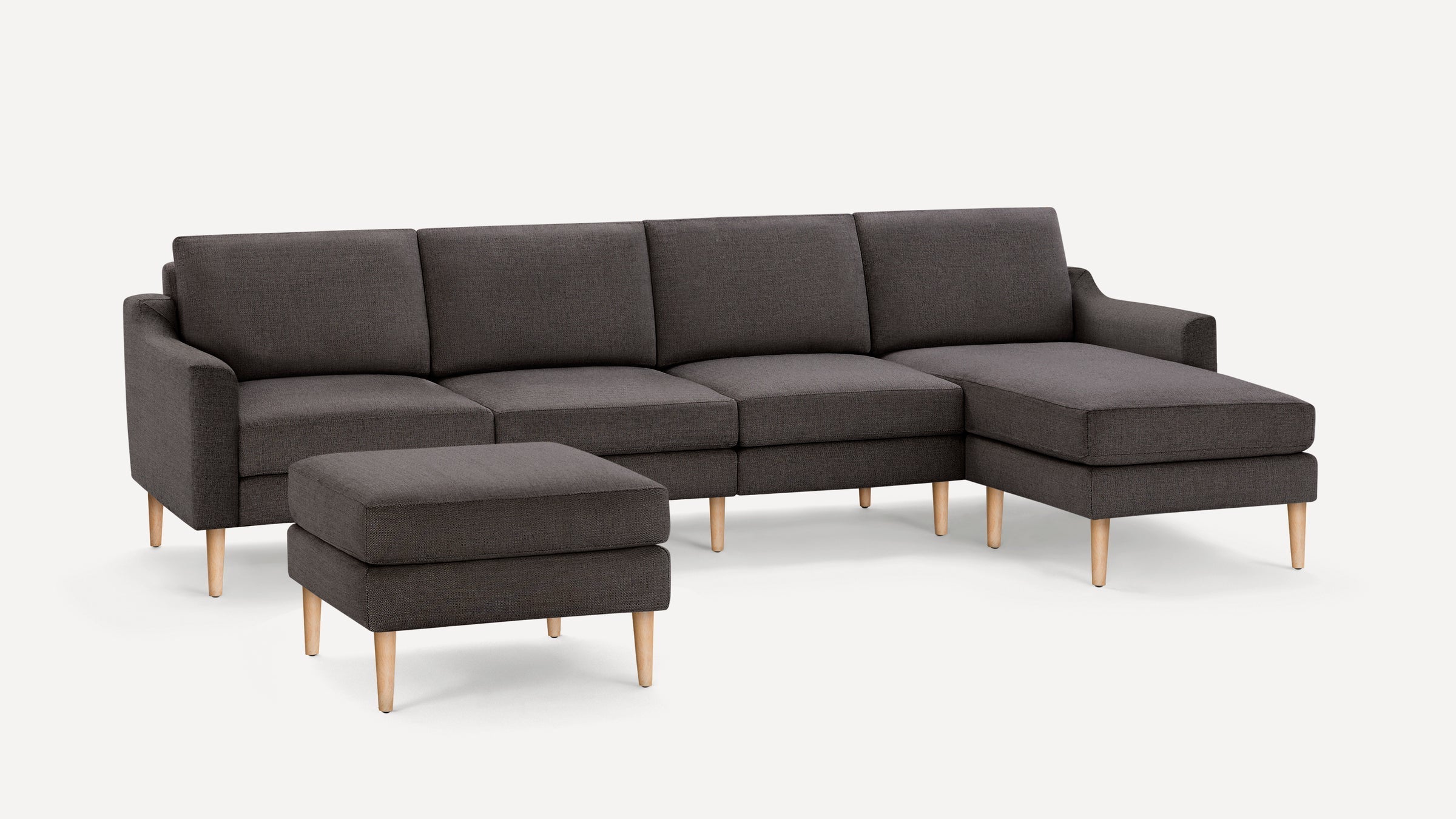 Nomad King Sectional with Ottoman