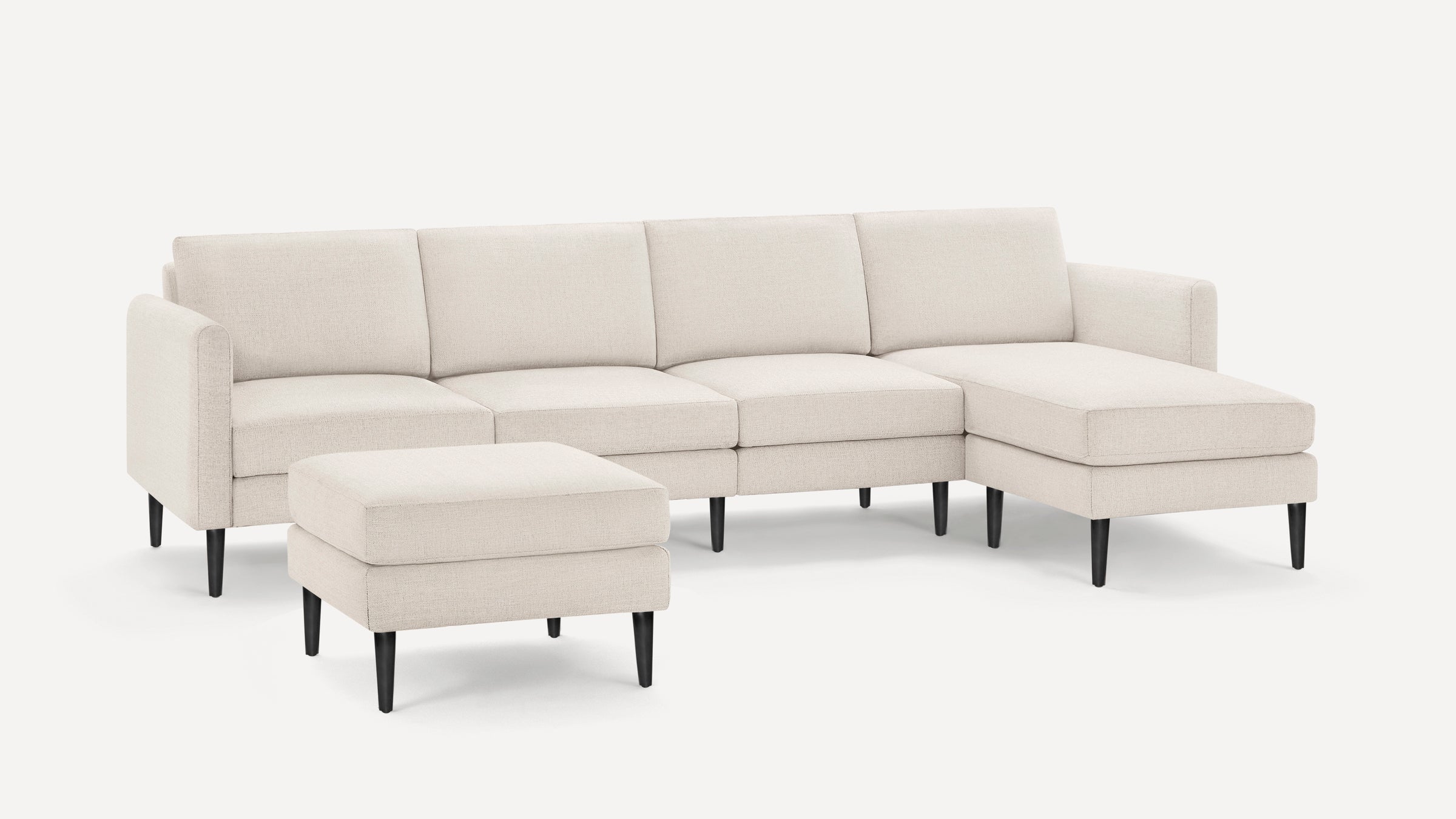 Nomad King Sectional with Ottoman