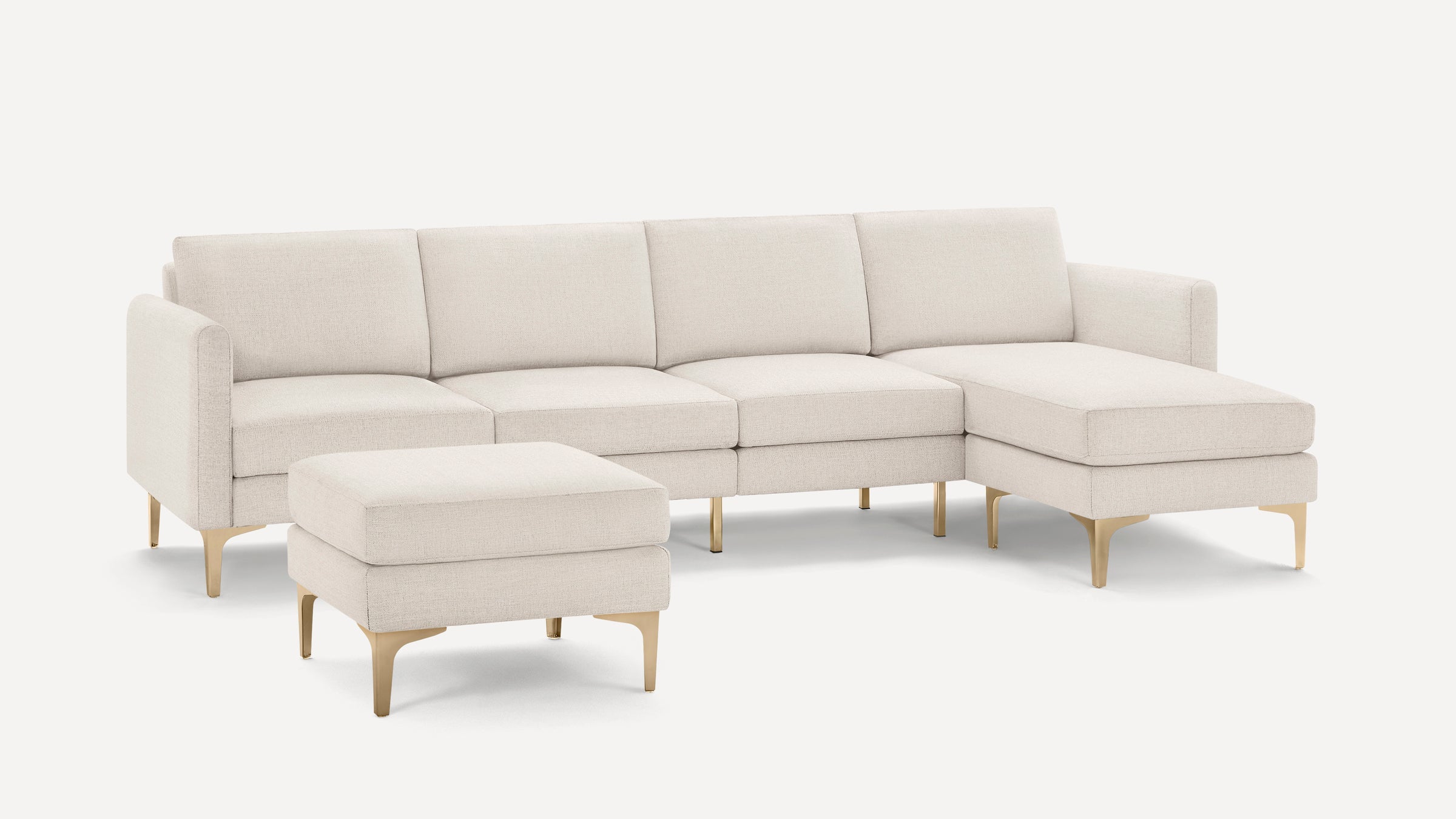 Nomad King Sectional with Ottoman