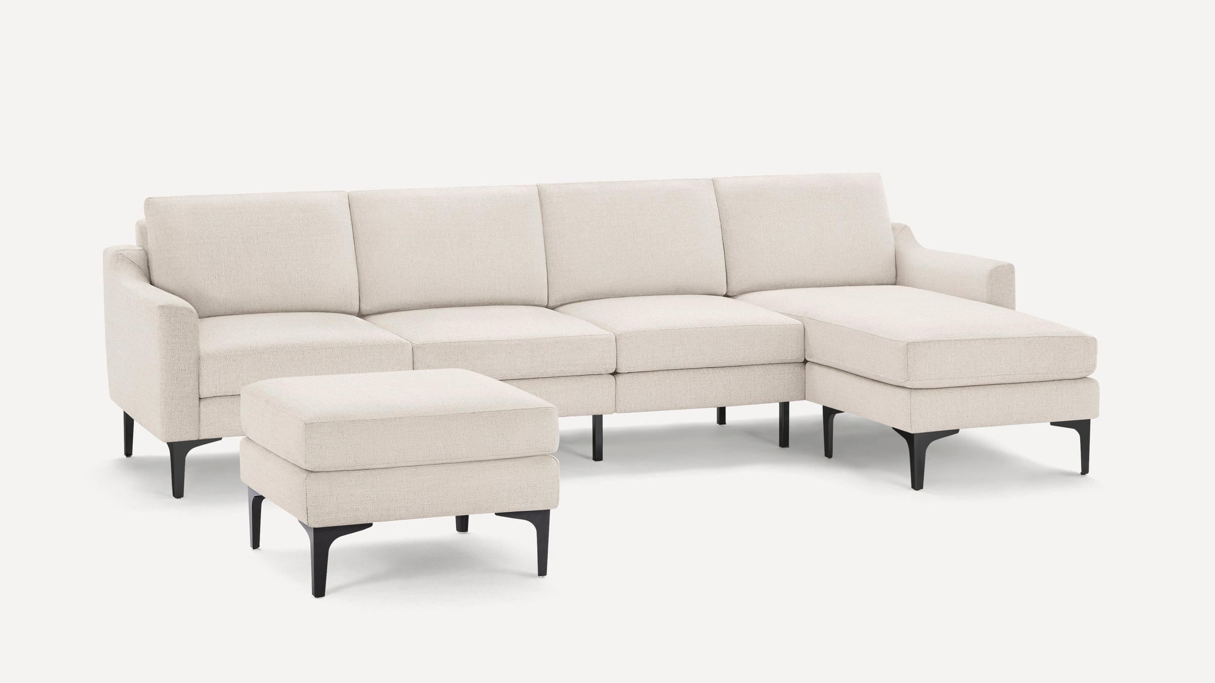Nomad King Sectional with Ottoman
