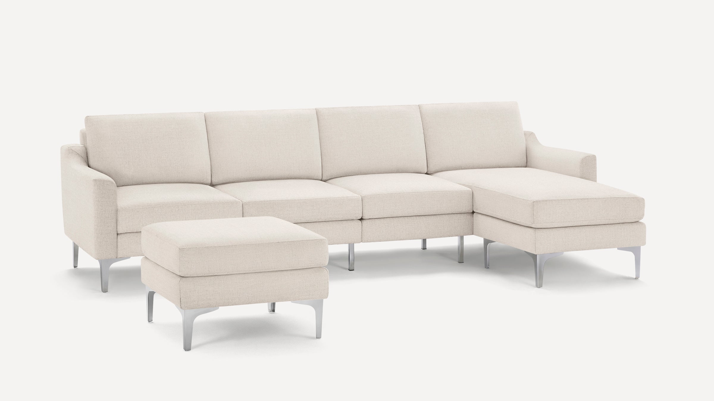 Nomad King Sectional with Ottoman