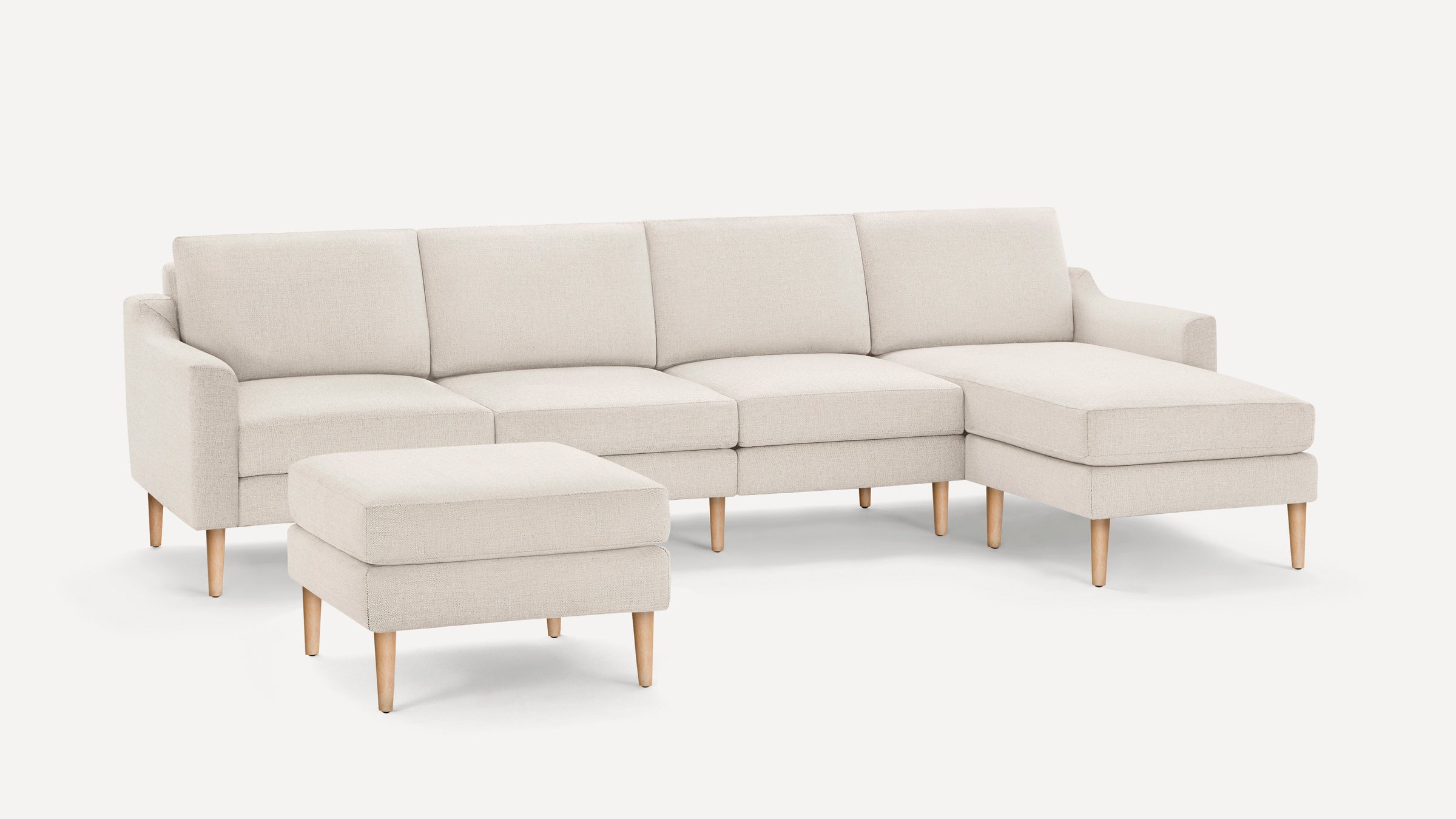 Nomad King Sectional with Ottoman