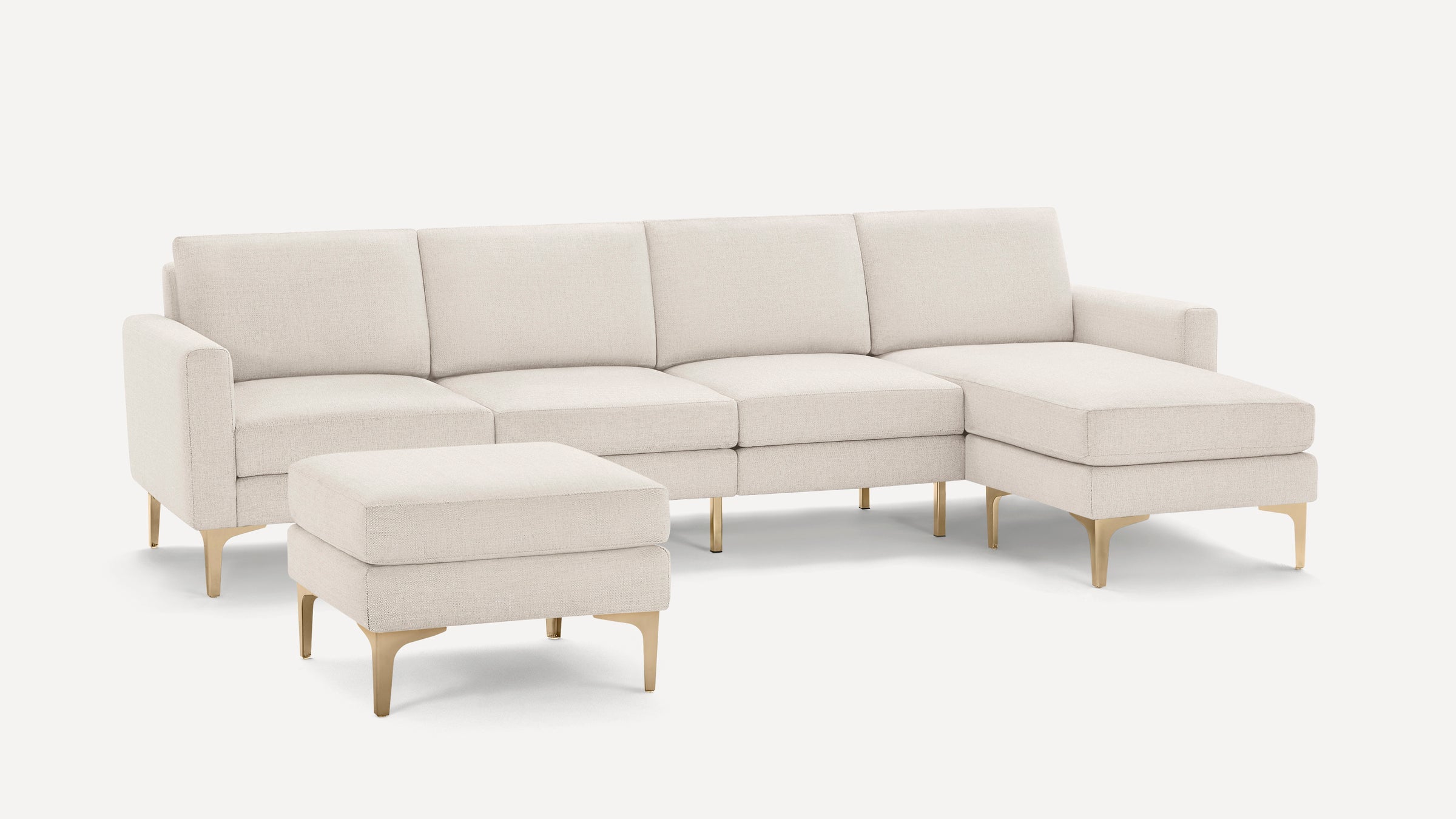 Nomad King Sectional with Ottoman