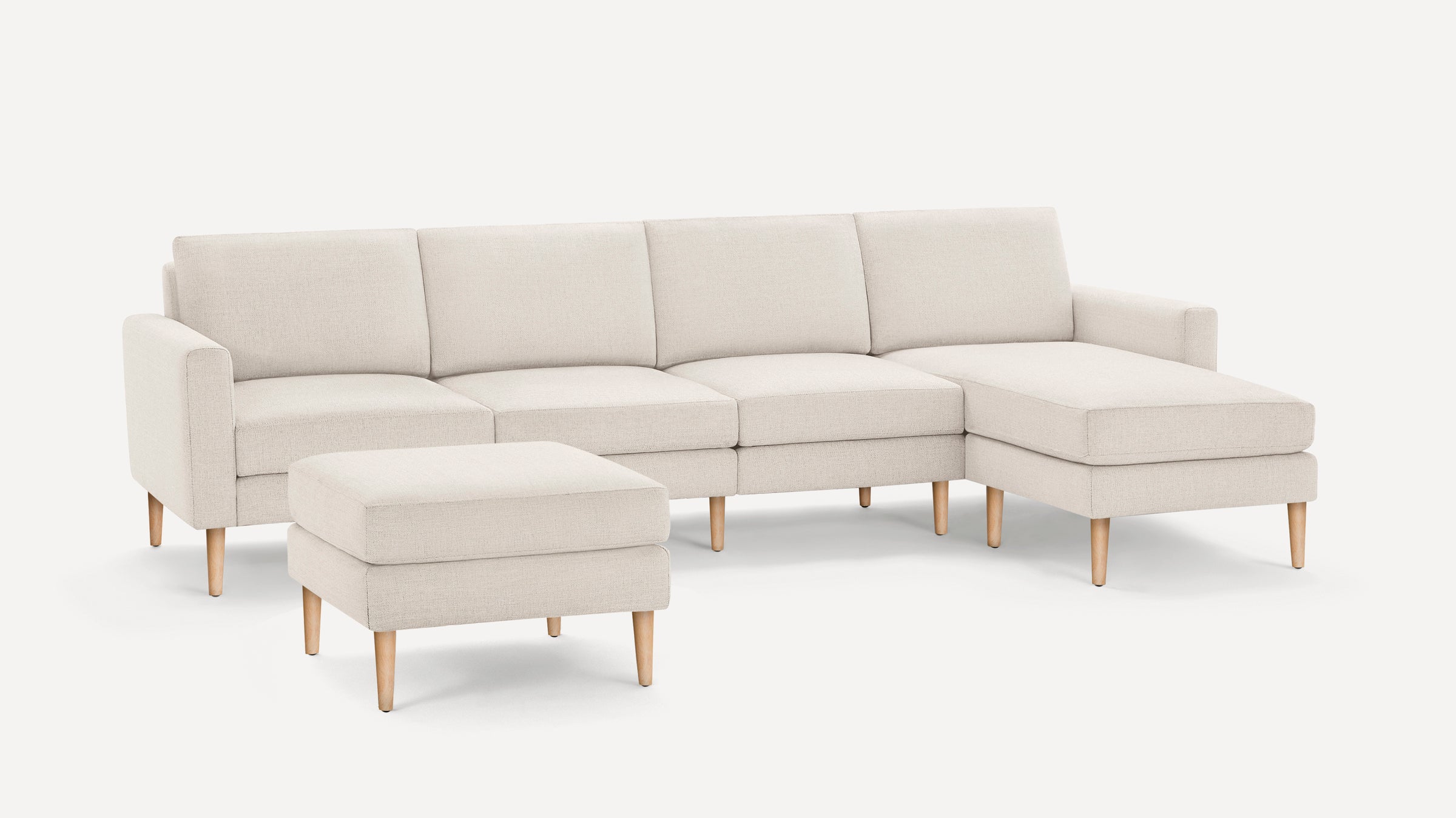 Nomad King Sectional with Ottoman