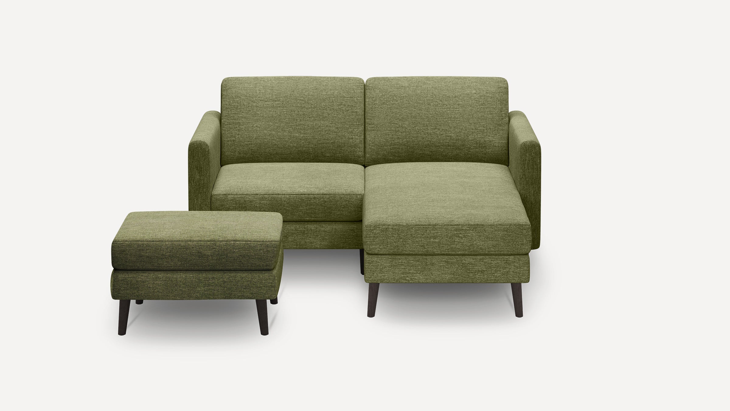 Nomad Loveseat with Chaise and Ottoman