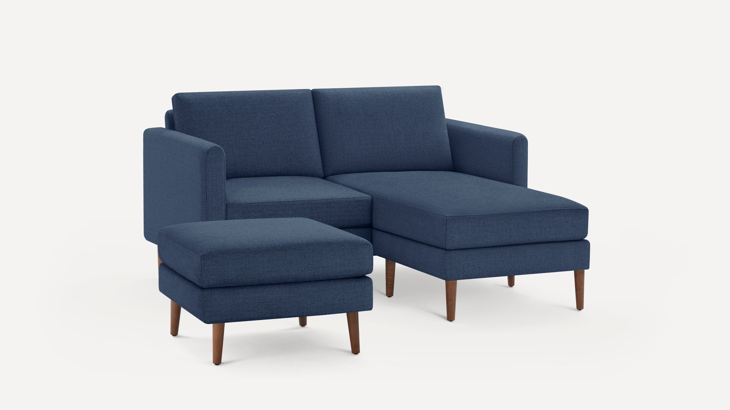 Nomad Loveseat with Chaise and Ottoman