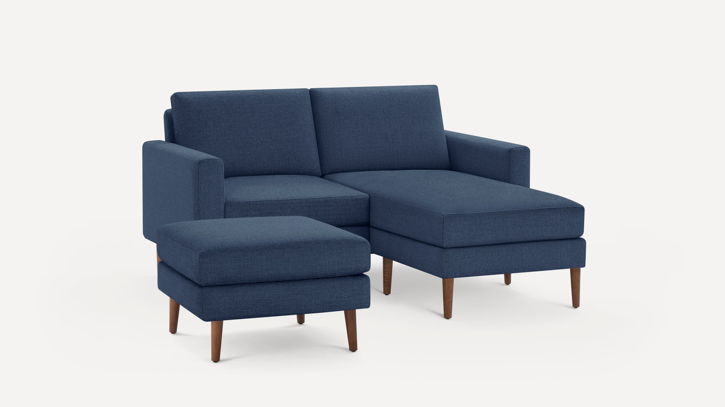 Nomad Loveseat with Chaise and Ottoman