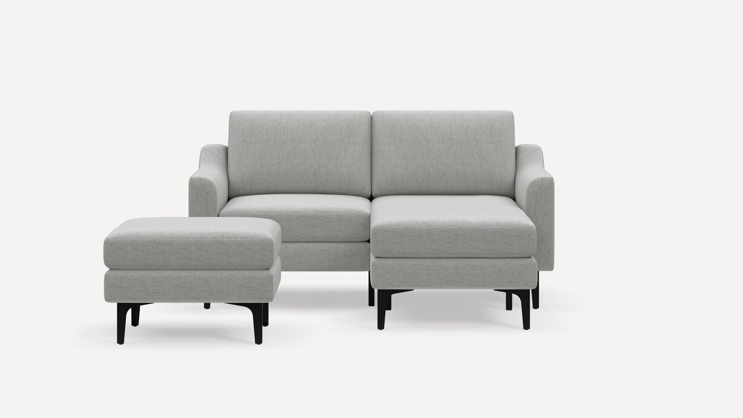 Nomad Plus Loveseat with Chaise and Ottoman