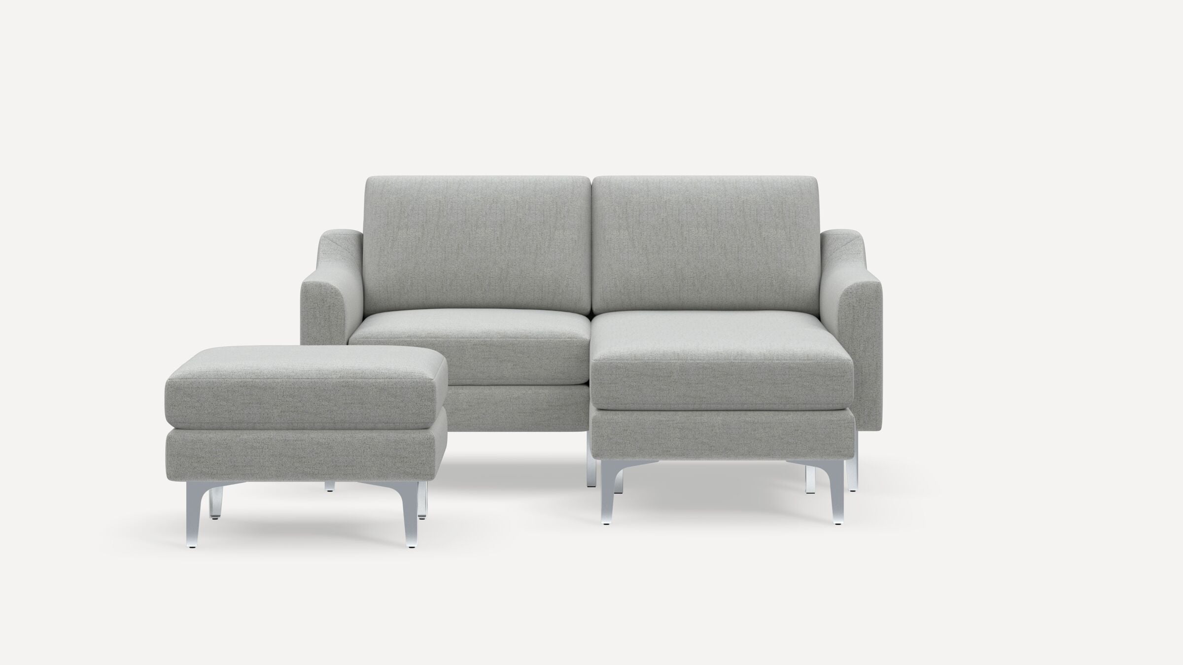 Nomad Plus Loveseat with Chaise and Ottoman