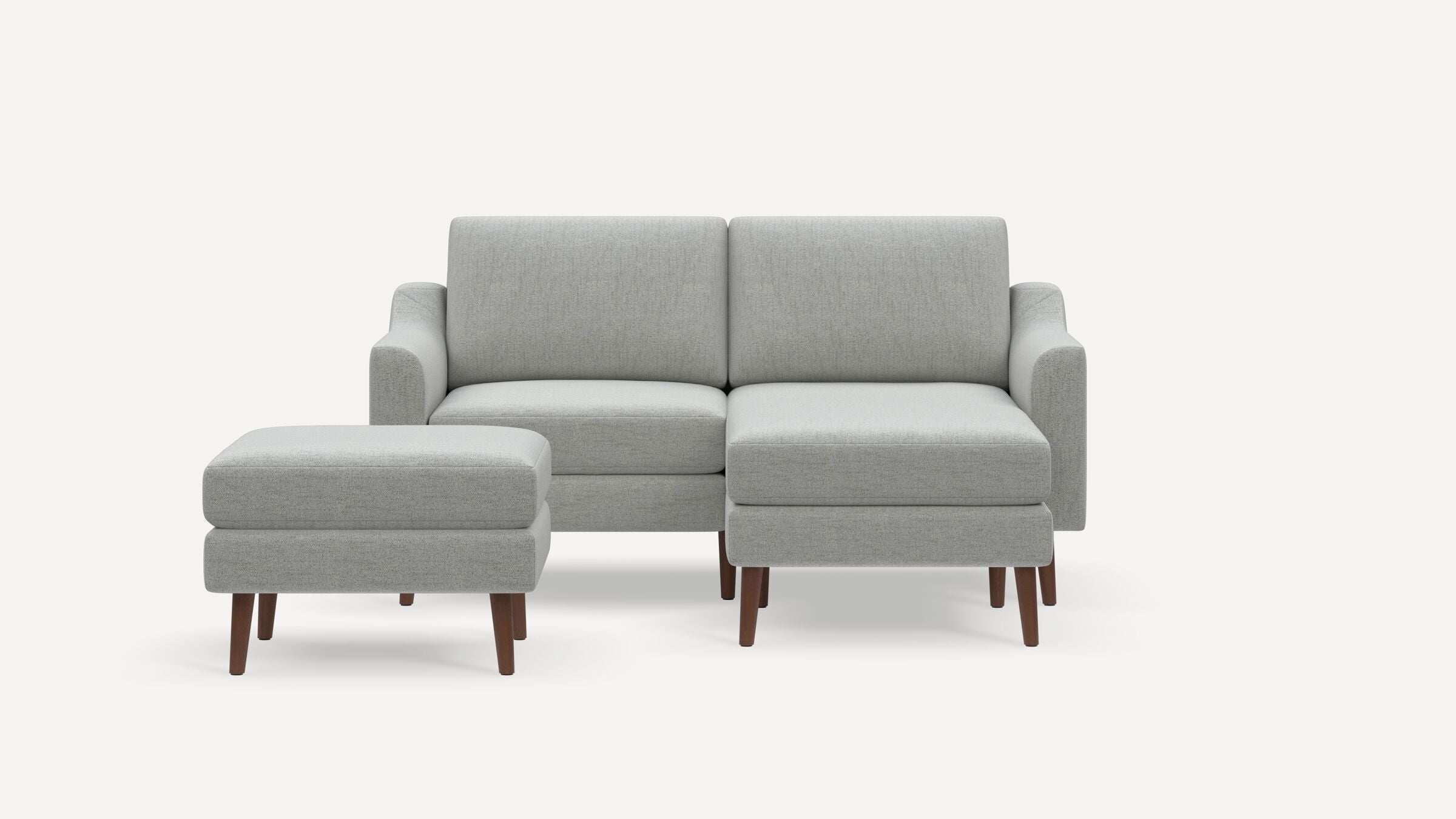 Nomad Plus Loveseat with Chaise and Ottoman