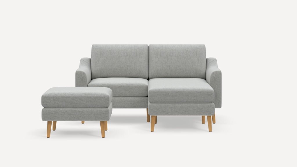 Nomad Plus Loveseat with Chaise and Ottoman