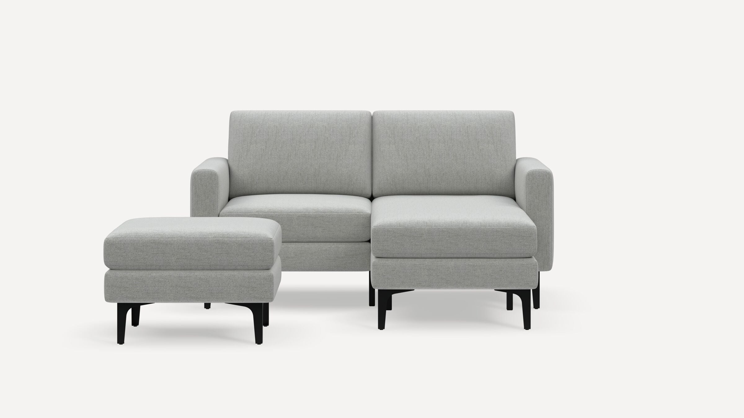 Nomad Plus Loveseat with Chaise and Ottoman