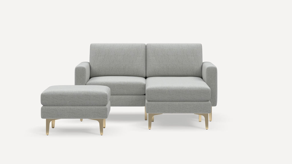 Nomad Plus Loveseat with Chaise and Ottoman