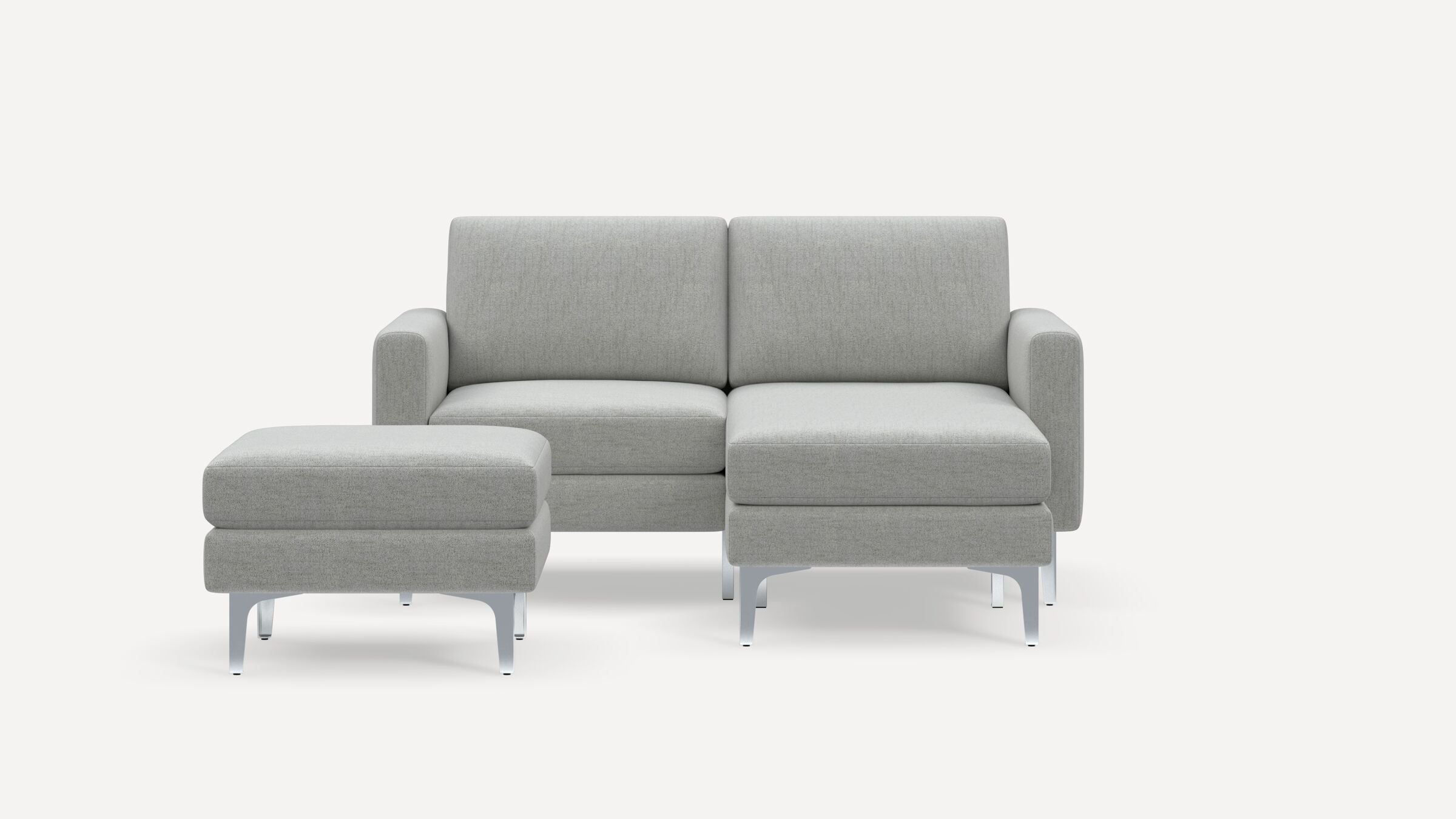 Nomad Plus Loveseat with Chaise and Ottoman