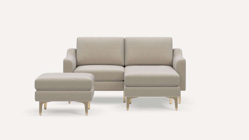 Nomad Plus Loveseat with Chaise and Ottoman