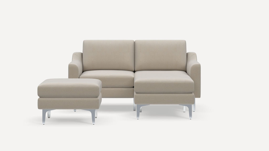 Nomad Plus Loveseat with Chaise and Ottoman