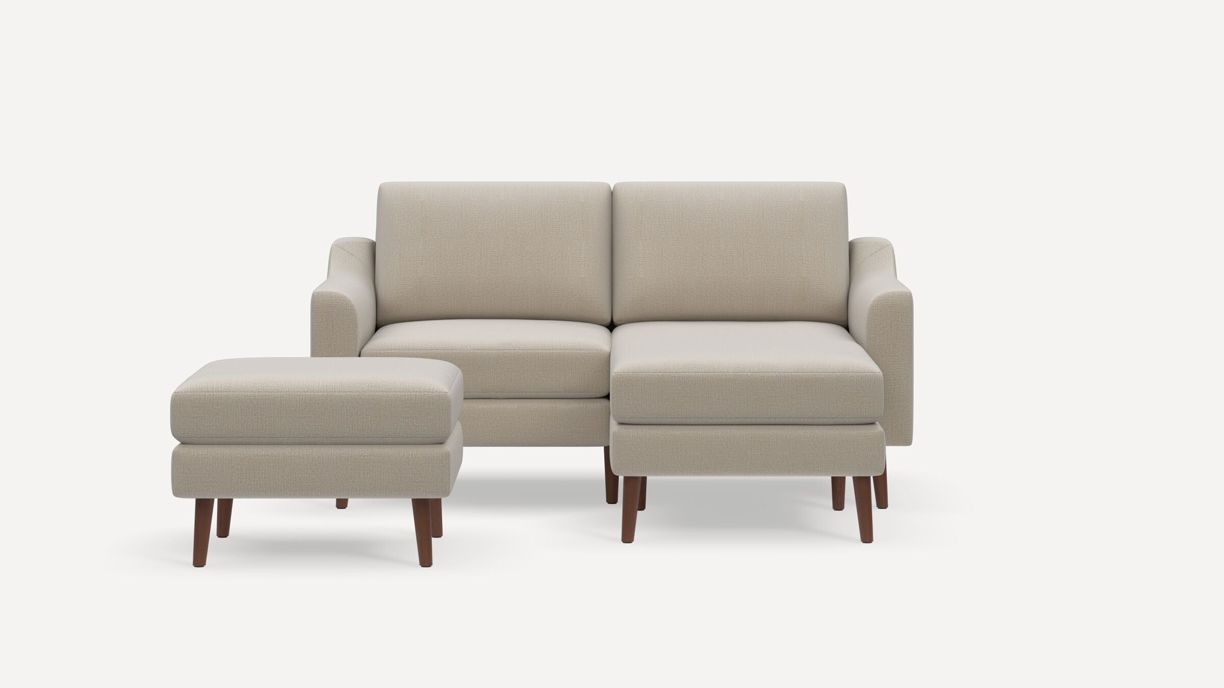Nomad Plus Loveseat with Chaise and Ottoman