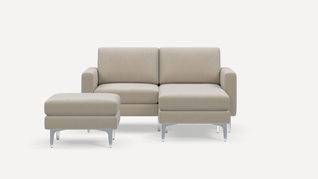 Nomad Plus Loveseat with Chaise and Ottoman