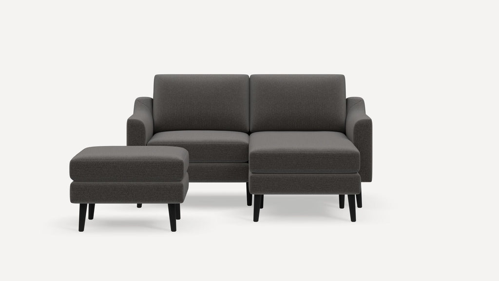 Nomad Plus Loveseat with Chaise and Ottoman