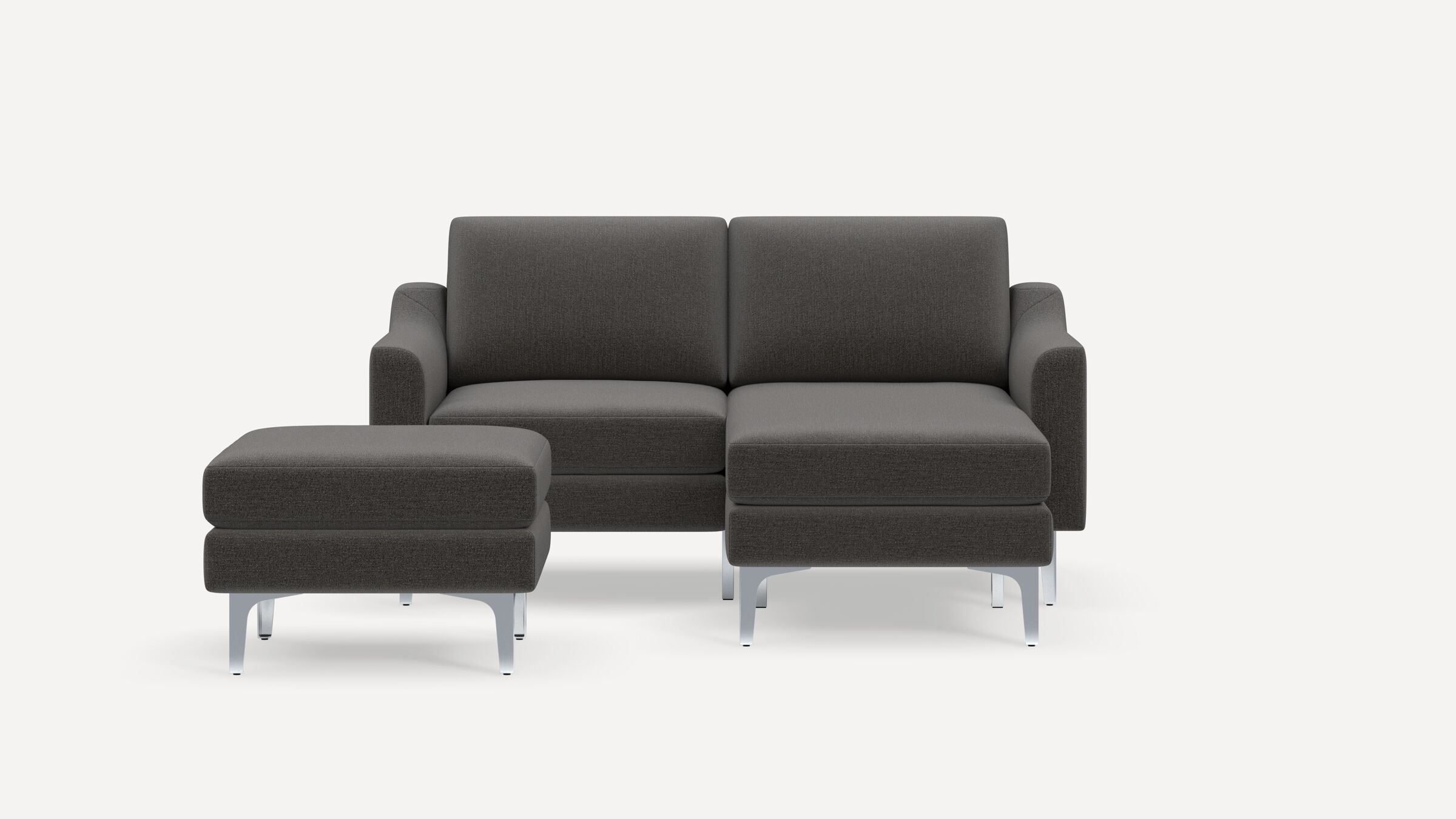 Nomad Plus Loveseat with Chaise and Ottoman