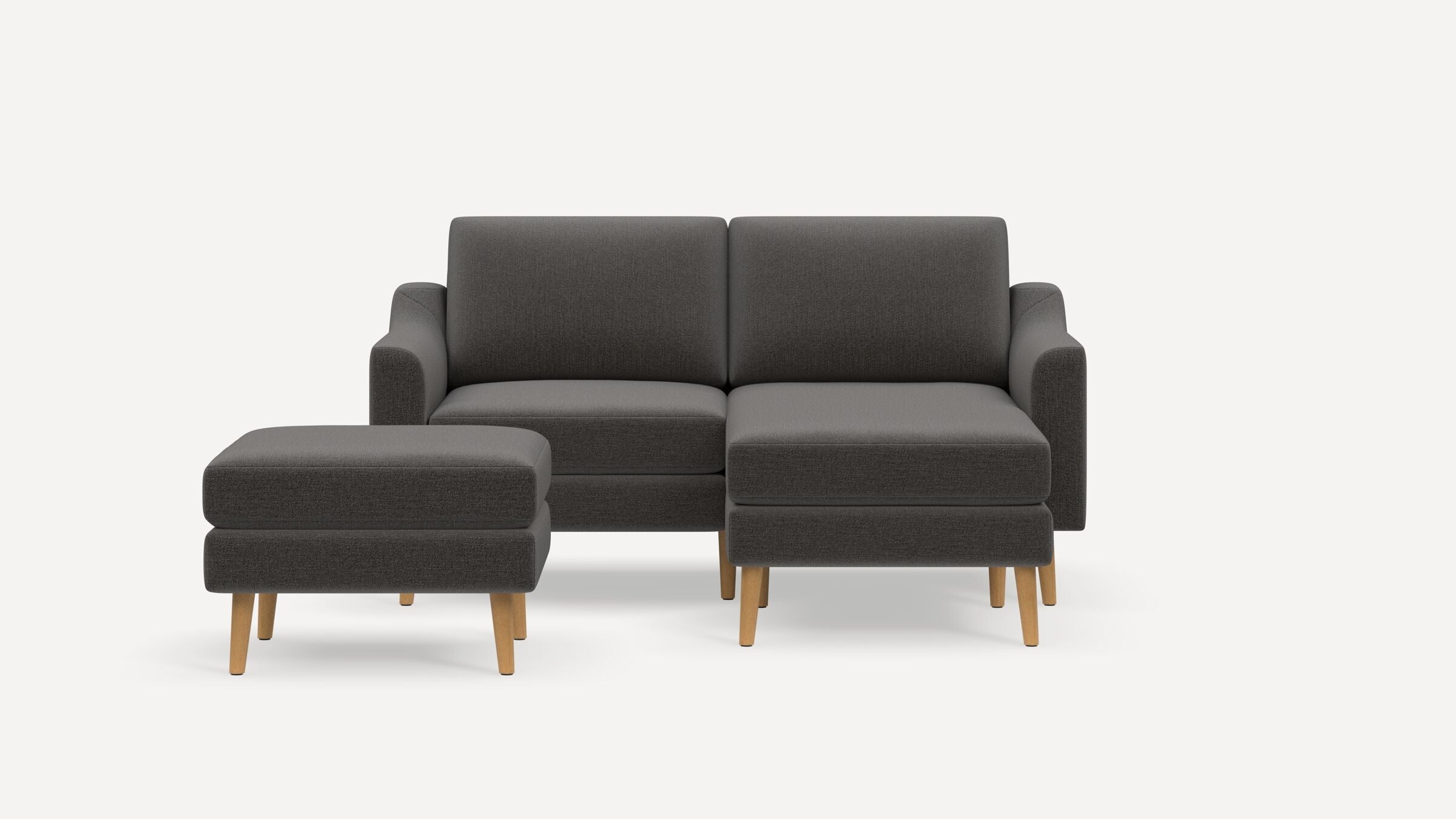Nomad Plus Loveseat with Chaise and Ottoman