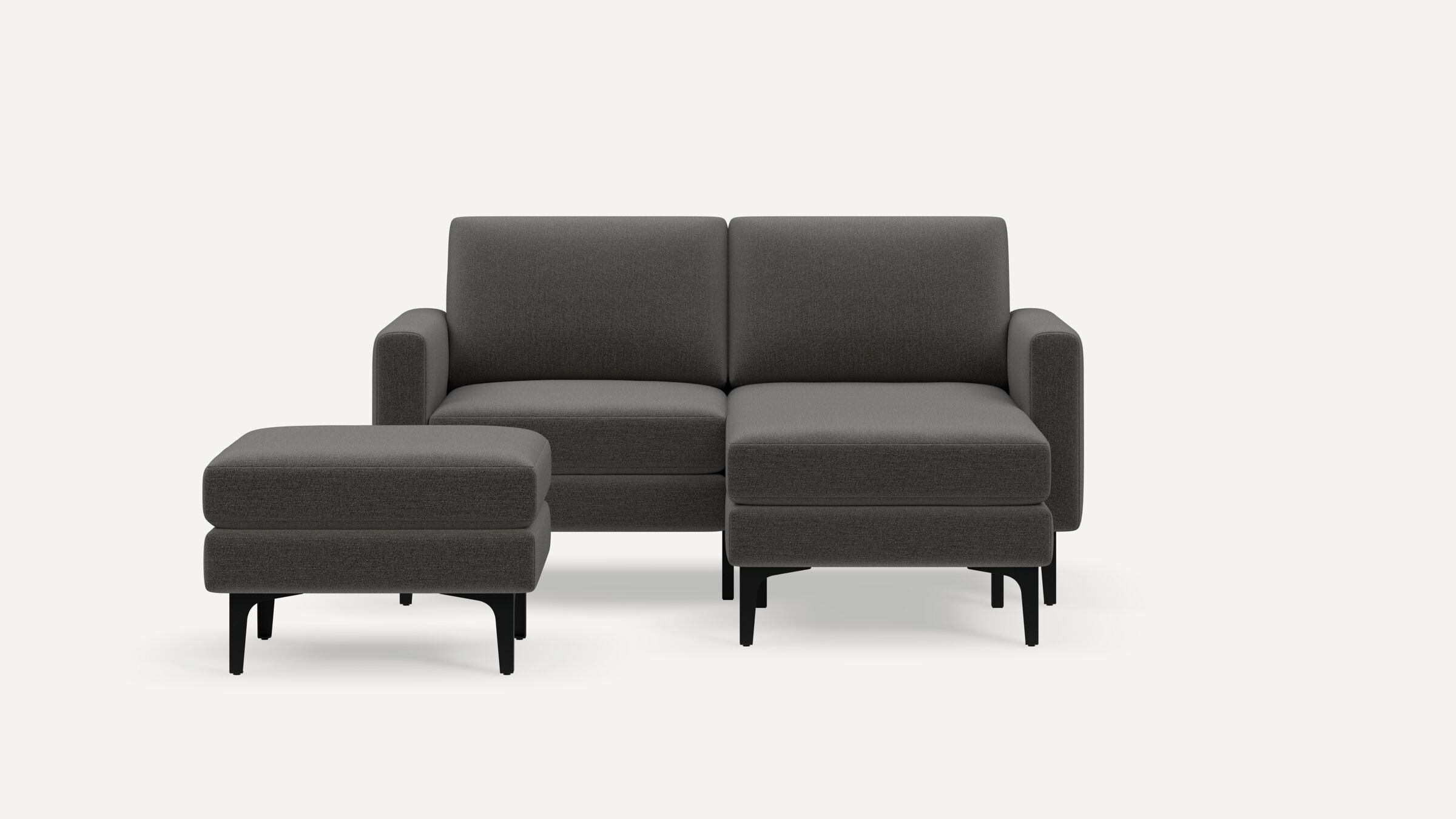 Nomad Plus Loveseat with Chaise and Ottoman