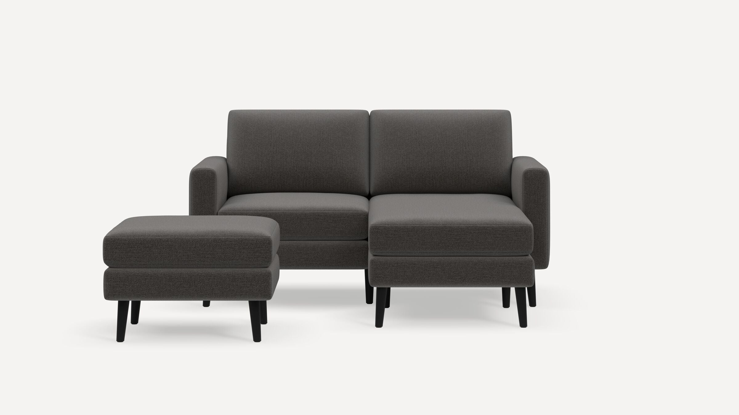 Nomad Plus Loveseat with Chaise and Ottoman