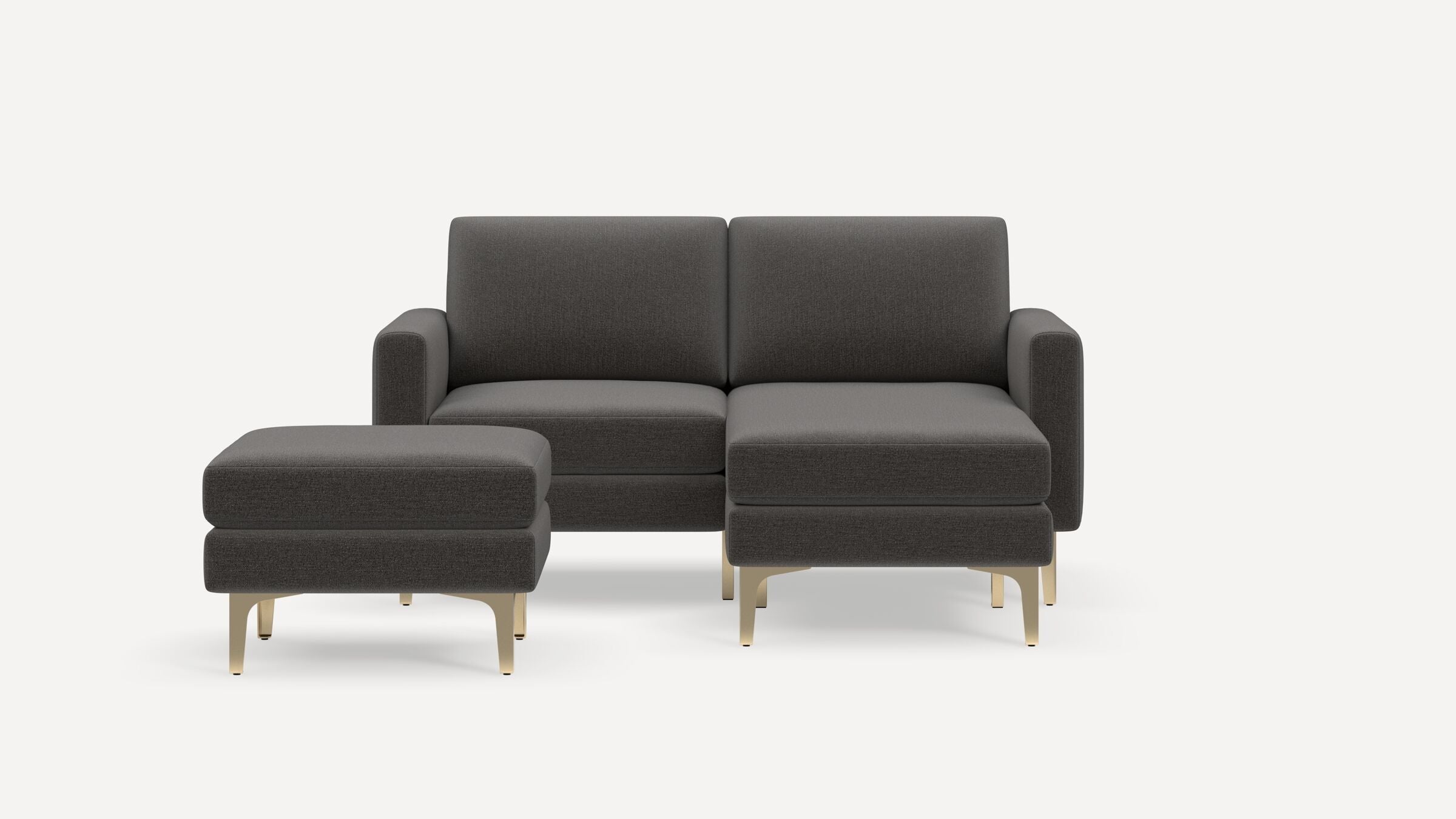 Nomad Plus Loveseat with Chaise and Ottoman