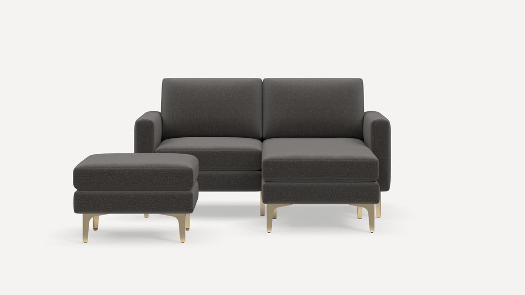 Nomad Plus Loveseat with Chaise and Ottoman