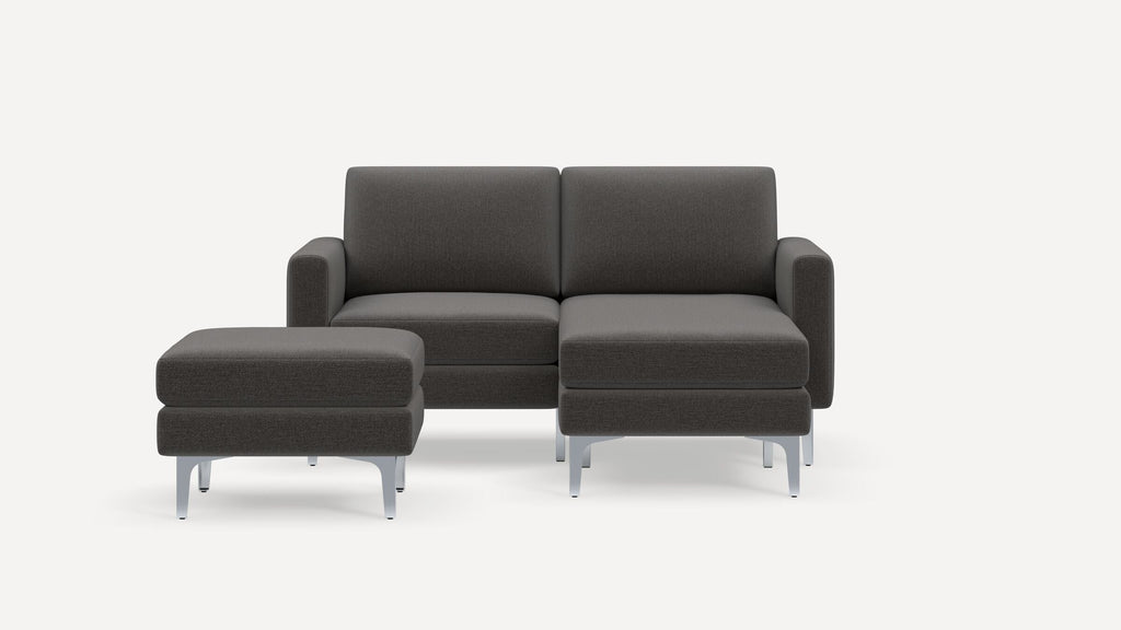 Nomad Plus Loveseat with Chaise and Ottoman