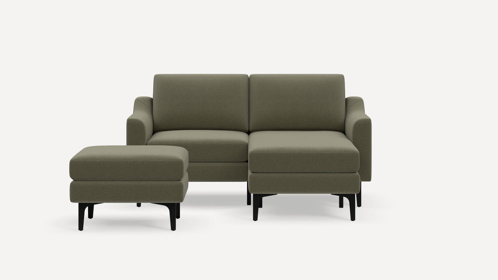 Nomad Plus Loveseat with Chaise and Ottoman